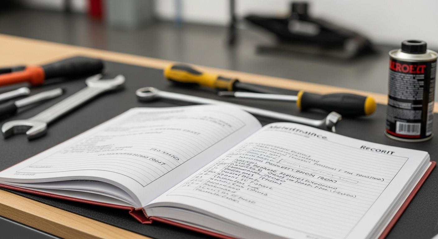 자동차 정비내역서