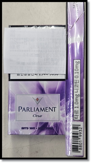 팔리아멘트(PARLIAMENT) 말보로(Marlboro) 슬림 담배: 팔리아멘트 슈퍼슬림레드 슈퍼슬림원 클리어피니쉬 3종과 말보로 하모니 스펙/향/맛 비교