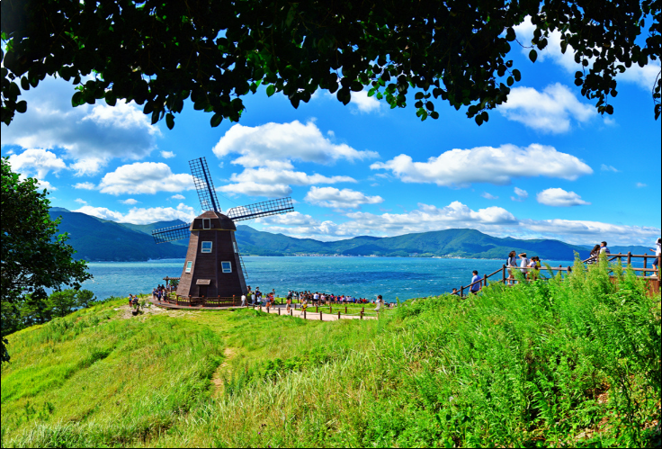 바람의 언덕에 있는 풍차