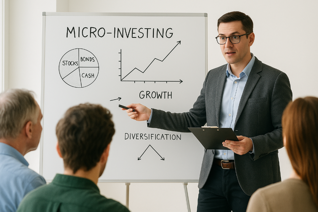 마이크로투자 교육 사업으로 초보 투자자 대상 월 600만원 벌기