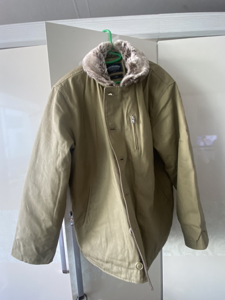 프리즘웍스 덱자켓 베이지 EDGAR N-1 DECK JACKET _ BEIGE