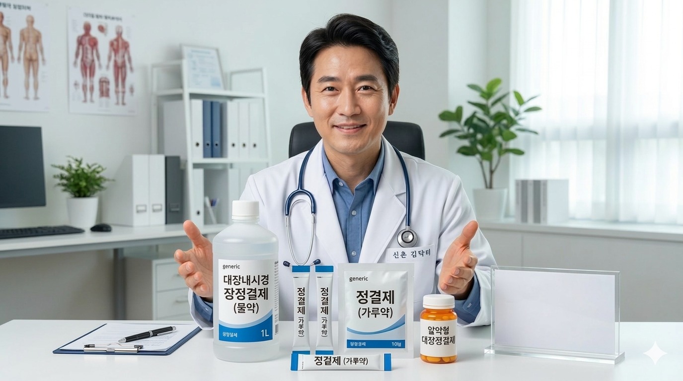 대장내시경 장정결제 추천 알약 물약 구토 덜한 약 쿨프렙 피코라이트 오라팡 비교