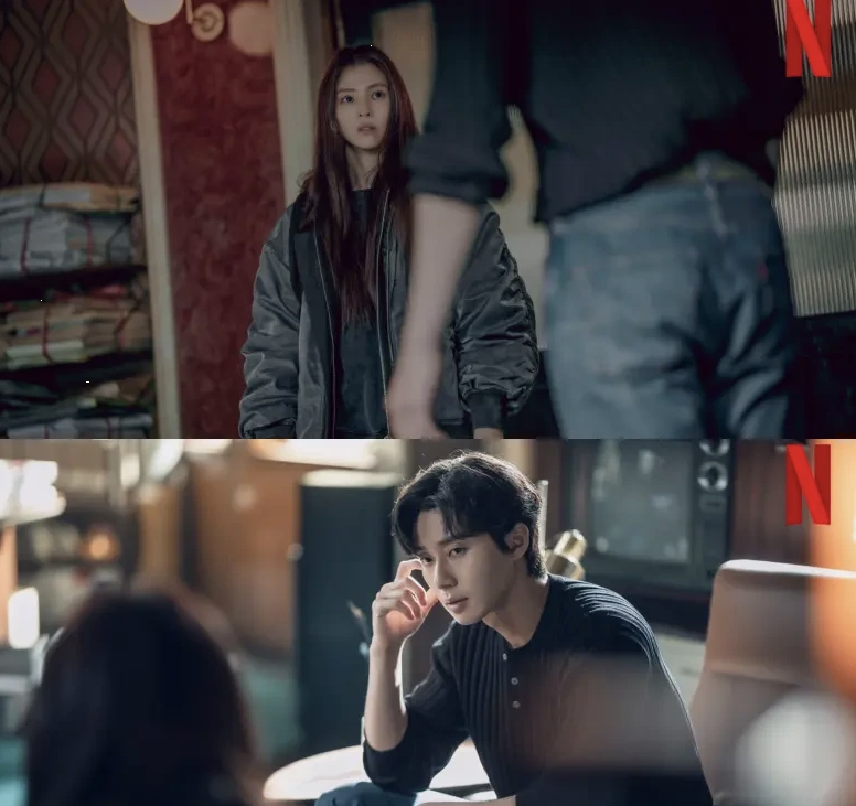 부강상상 안에서 만난 한소희&amp;#44; 박서준 이미지