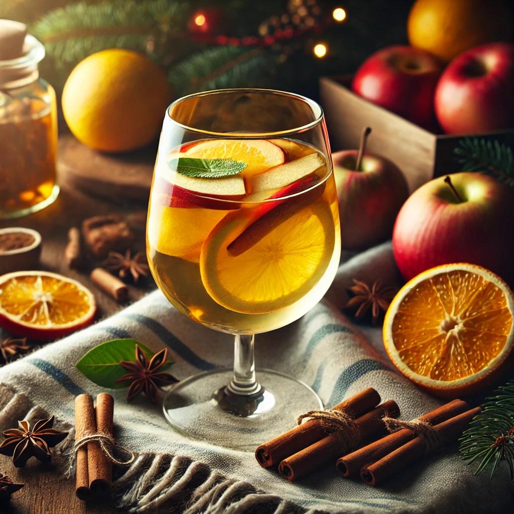 화이트 와인 뱅쇼