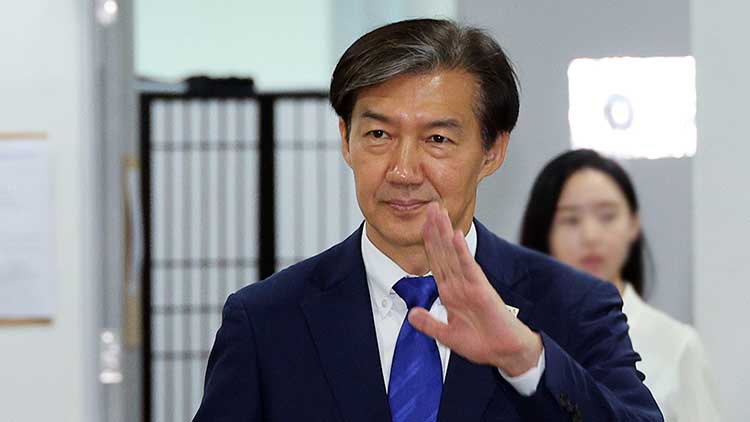  조국 의원 당대표 연임도전 기사 