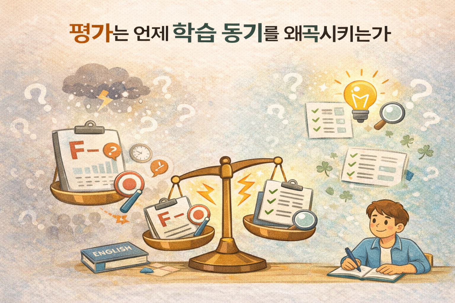 평가가 학습 동기를 왜곡하는 순간