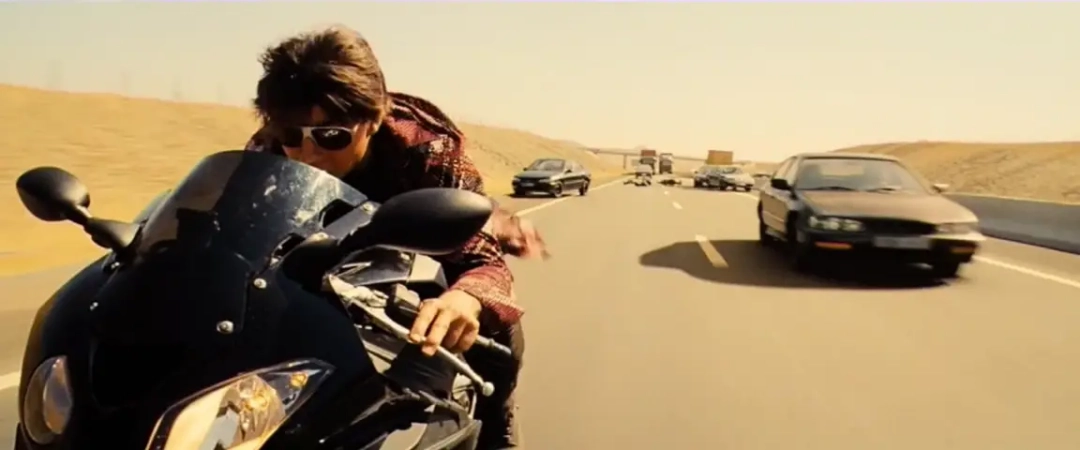 미션임파서블 오토바이 추격씬