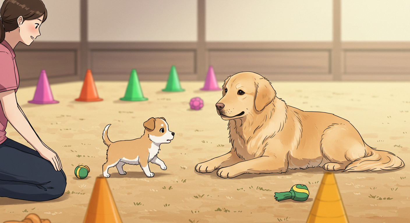 강아지 사회성 키우는 방법