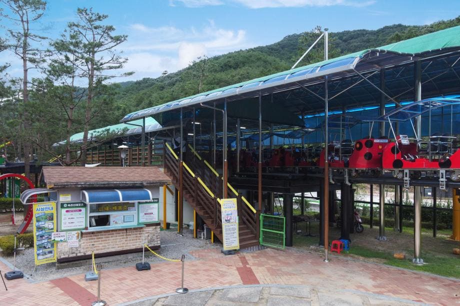 솔향공원 스카이바이크