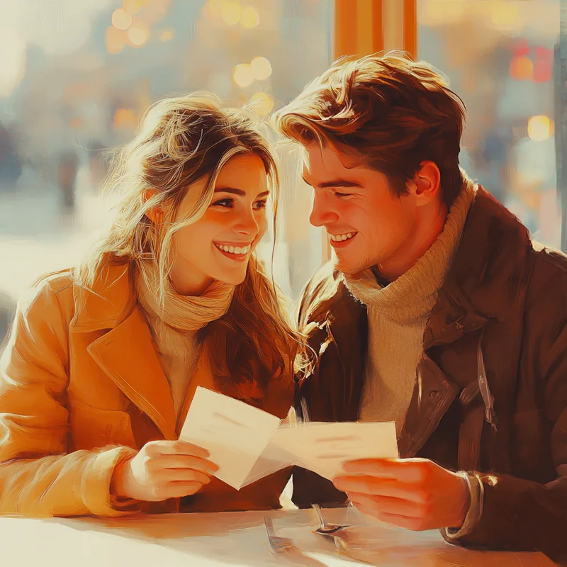 제휴카드를 제시해 할인 혜택을 누리는 소비자의 만족스러운 경험을 표현합니다. 현대적 디자인과 파스텔 색조가 어우러진 따뜻하고 아늑한 분위기를 제공합니다.