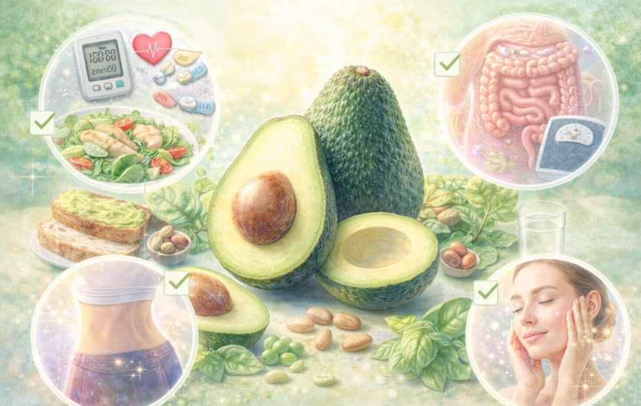 아보카도의 영양과 효능 관련 사진