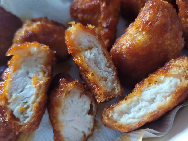 반으로 자른 단면 사진