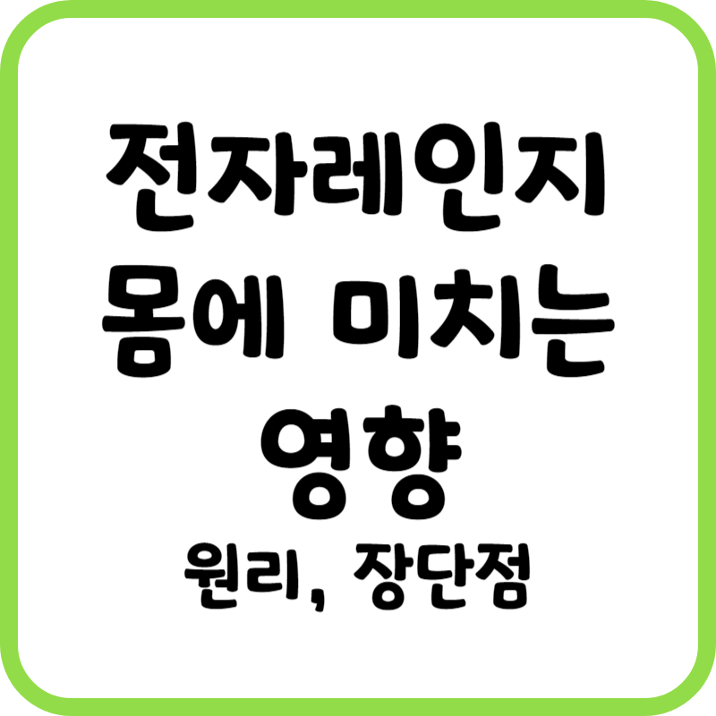 전자레인지 전자파