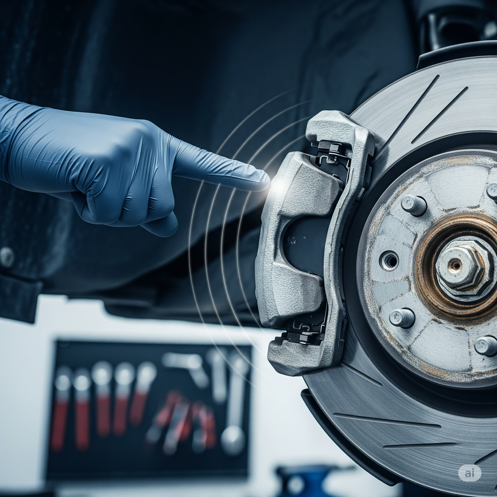 브레이크 뚝뚝 소리