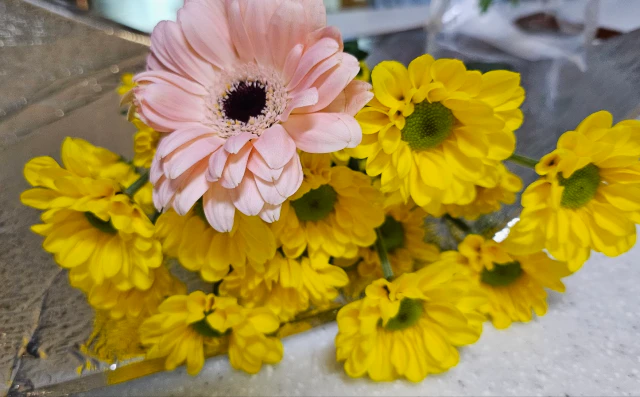 꽃님이-제철꽃 10송이 미니생화다발