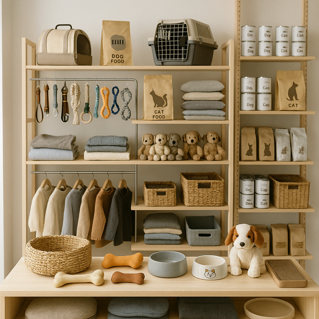 반려동물 용품 소형몰 창업 전략과 수익 모델에 관한 이미지