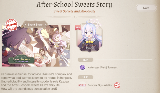 블루아카이브 2주년 이벤트