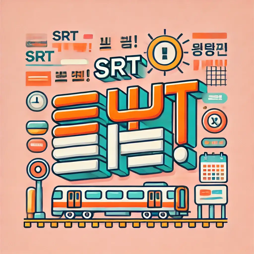 SRT 할인예매 꿀팁 총정리! 최대 70%까지 싸게 타는 법