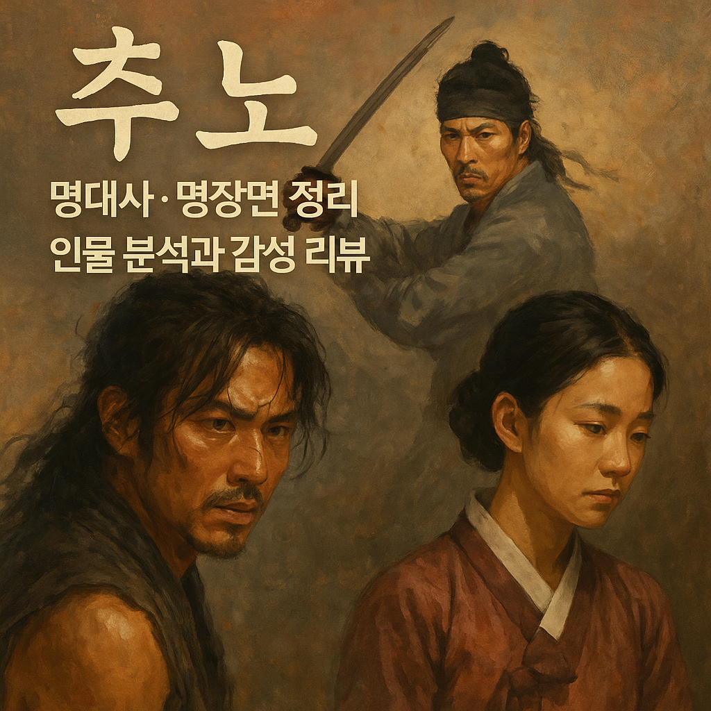 &lt;추노&gt; 명대사·명장면 정리, 인물 분석과 감성 리뷰