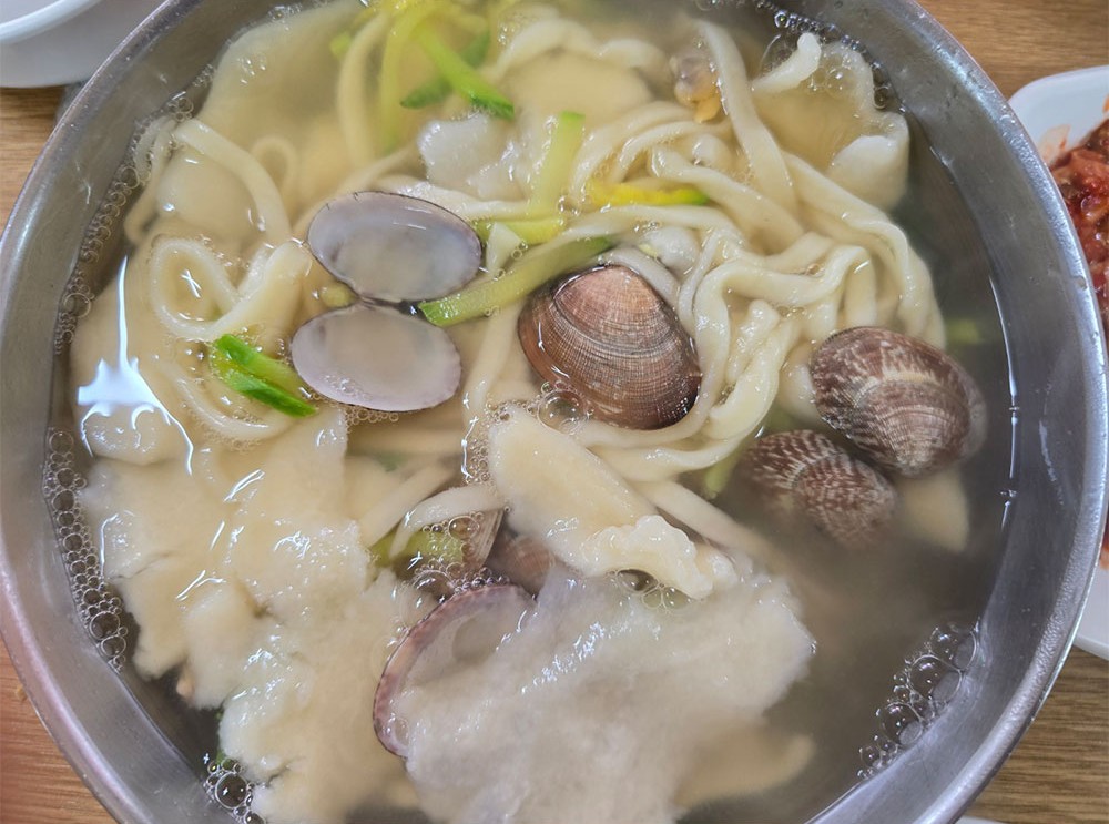 바자락 칼구수와 수제비