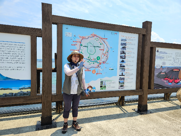 비양도 지질해설사
