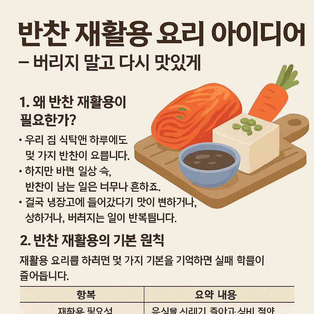 버리지 말고 다시 맛있게!