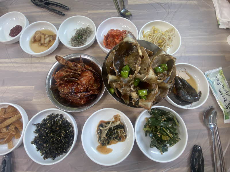 여수 싱싱게장마을 게장백반 가격 주차장 택배