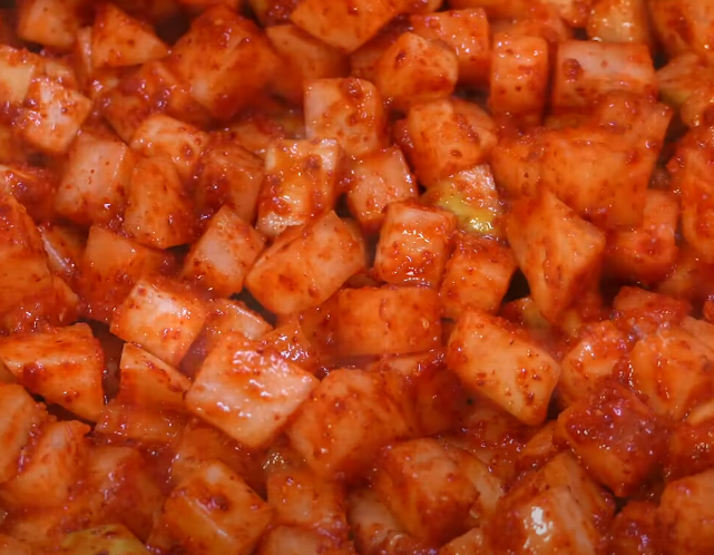 깍두기-숙성시간