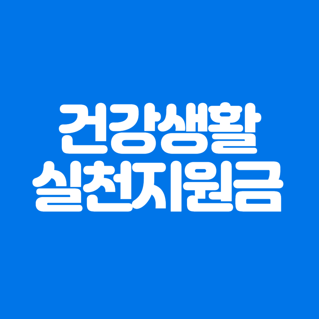 건강생활실천지원금제 대상, 참여, 포인트 사용방법