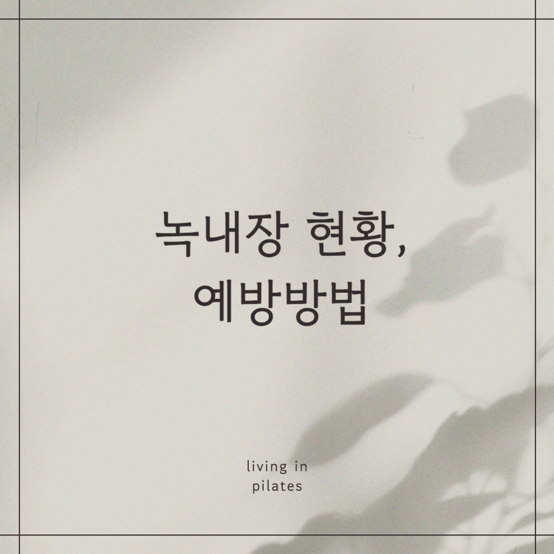 녹내장 위험과 예방방법