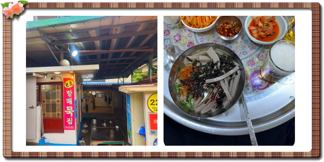 전현무계획2 대구 메밀묵채 메밀묵밥 정구지찌짐 후기