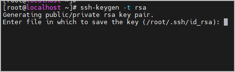 ssh 키 생성