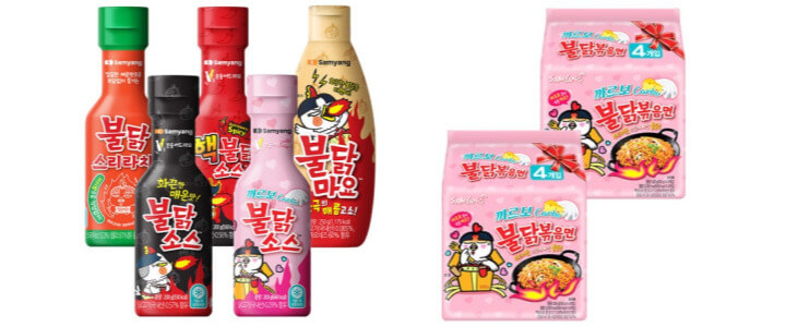 불닭볶음면-소스