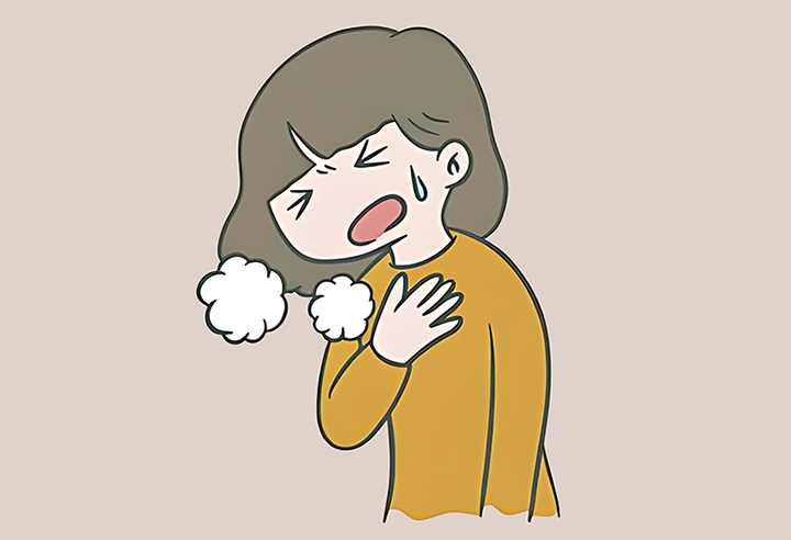 호흡기-질환이-있는-여성