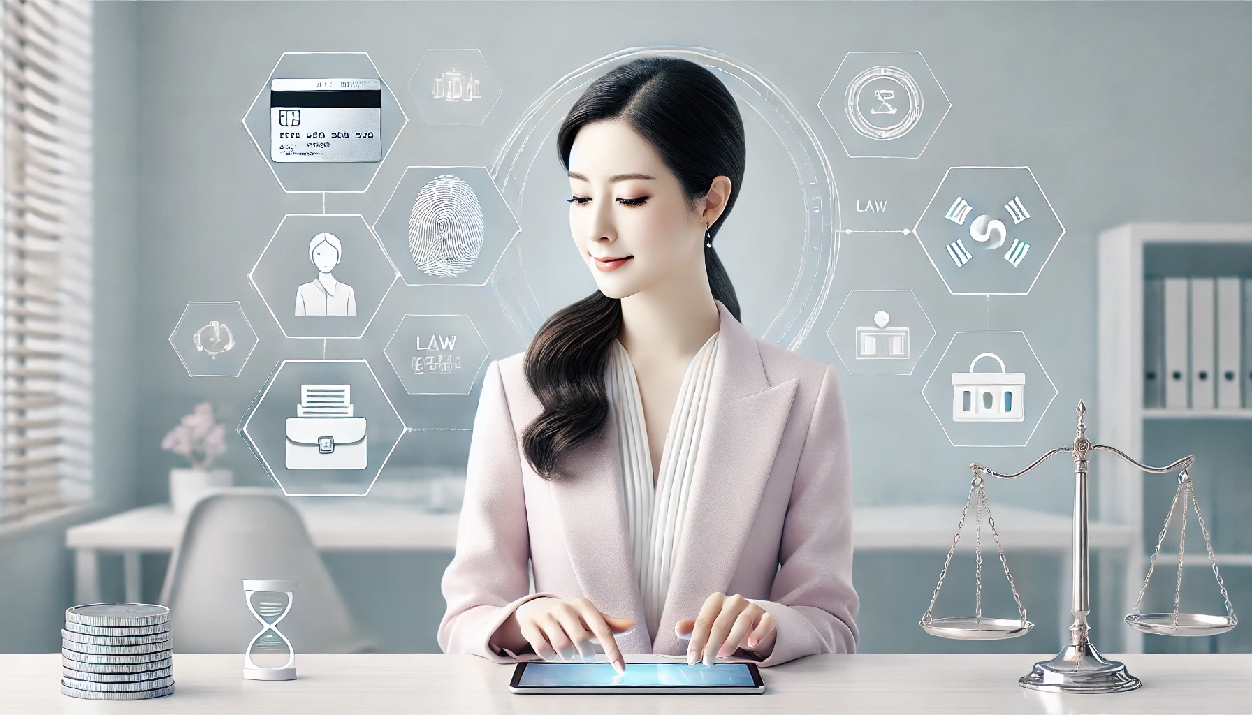 전자금융거래 이용자 보호 내용 확인하는 이미지