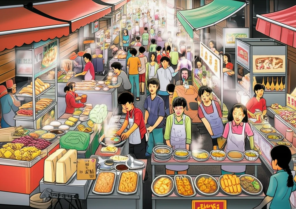 낯선 음식 도전기: 해외 미식 여행