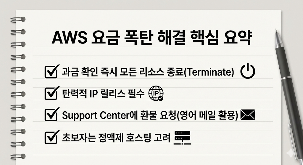 AWS 요금폭탄 해결 핵심 가이드