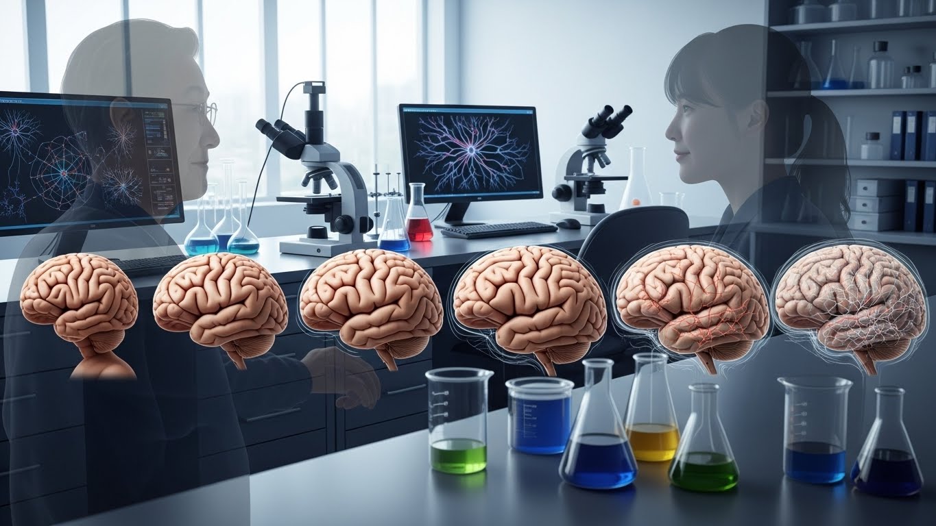 인간의 뇌는 평생 5번 바뀐다