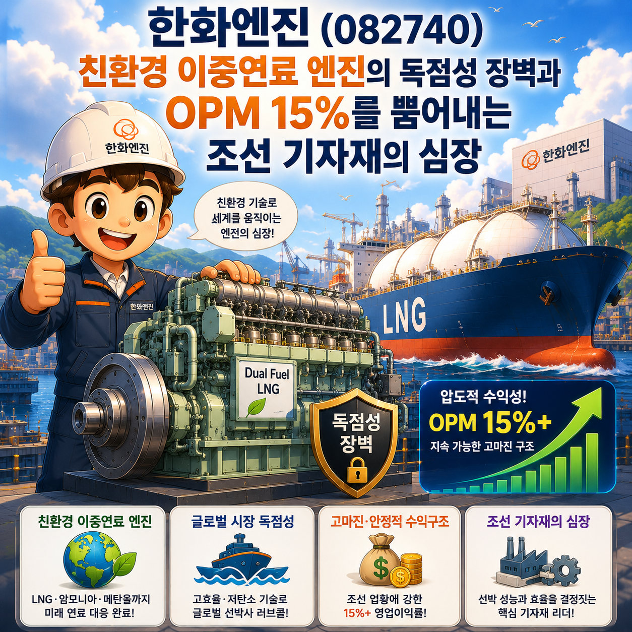 한화엔진(082740)