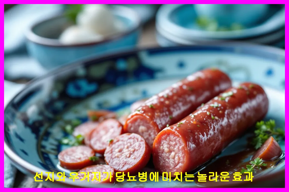 선지와 우거지가 당뇨병에 미치는 놀라운 효과