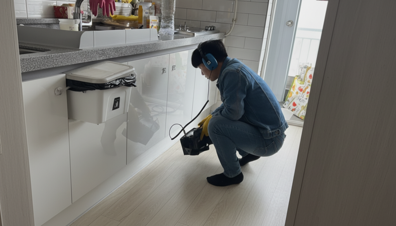 누수탐지 청음검사