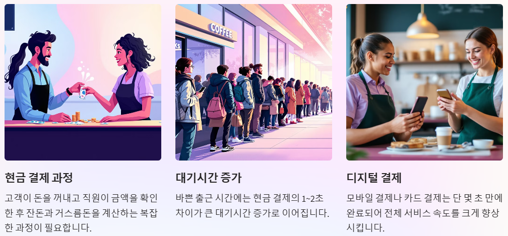 결제 속도 향상 더 빠른 서비스 제공