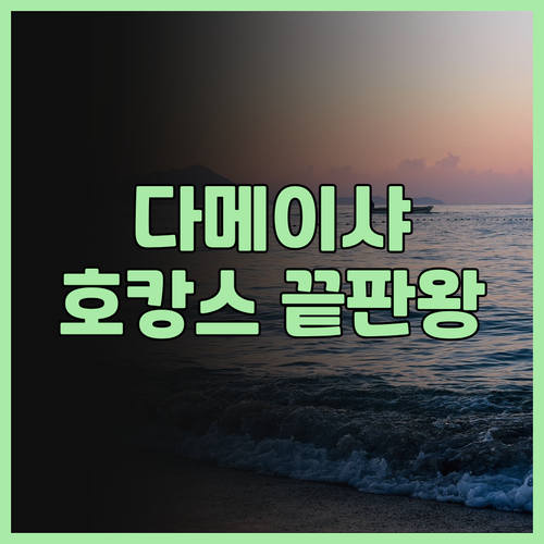 다메이샤 해변 근처 최고의 선택! H