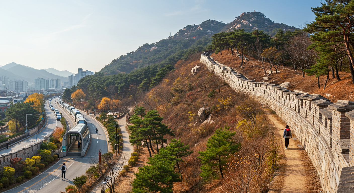 종로와 광화문 등 핵심 업무 지구로의 이동이 매우 빠름