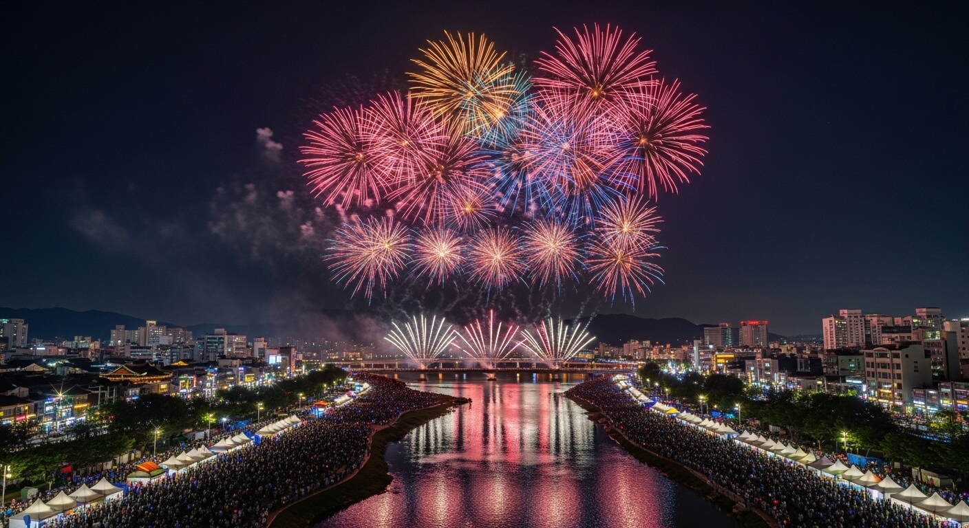 2025 진주 남강여름불꽃축제