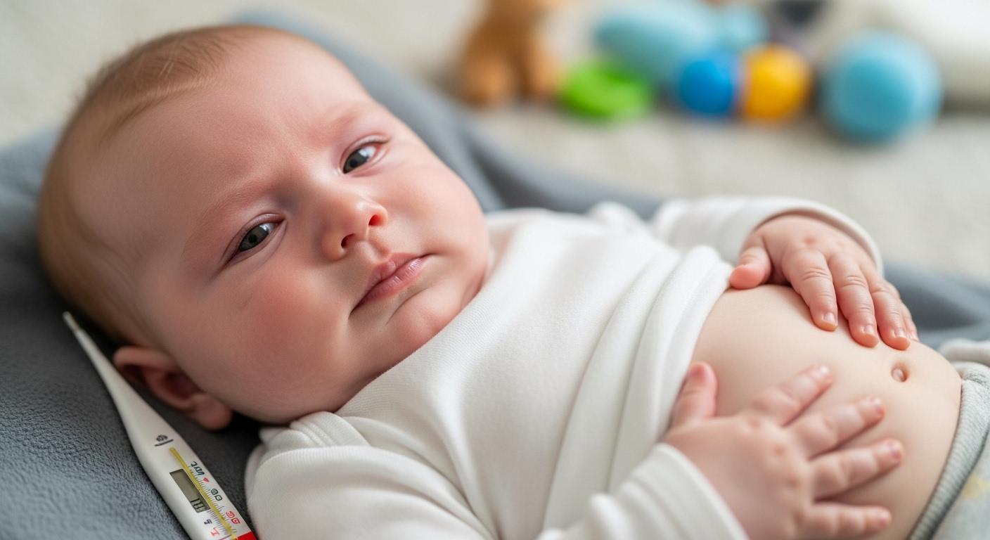 유아 독감 증상 복통