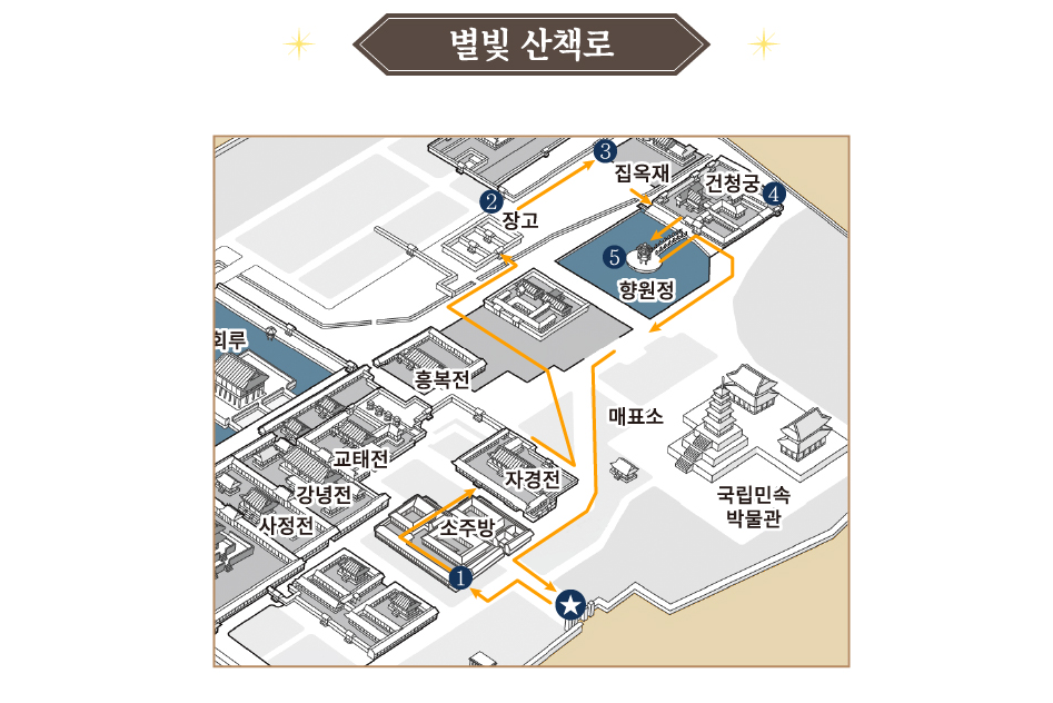 [경복궁 별빛야행] 별빛산책로 정보