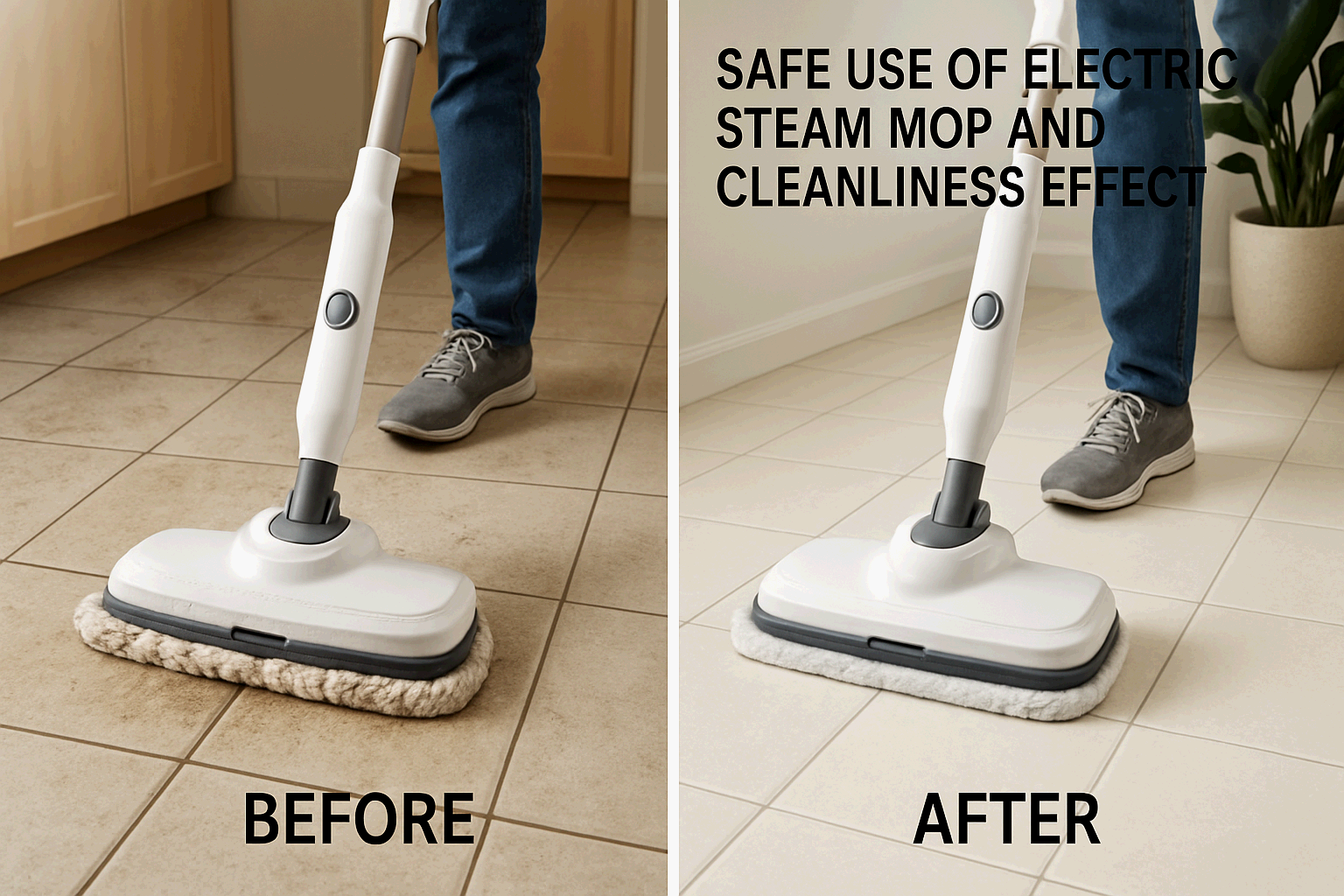 전기 스팀 청소기 안전 사용법과 생활환경 청결 효과
