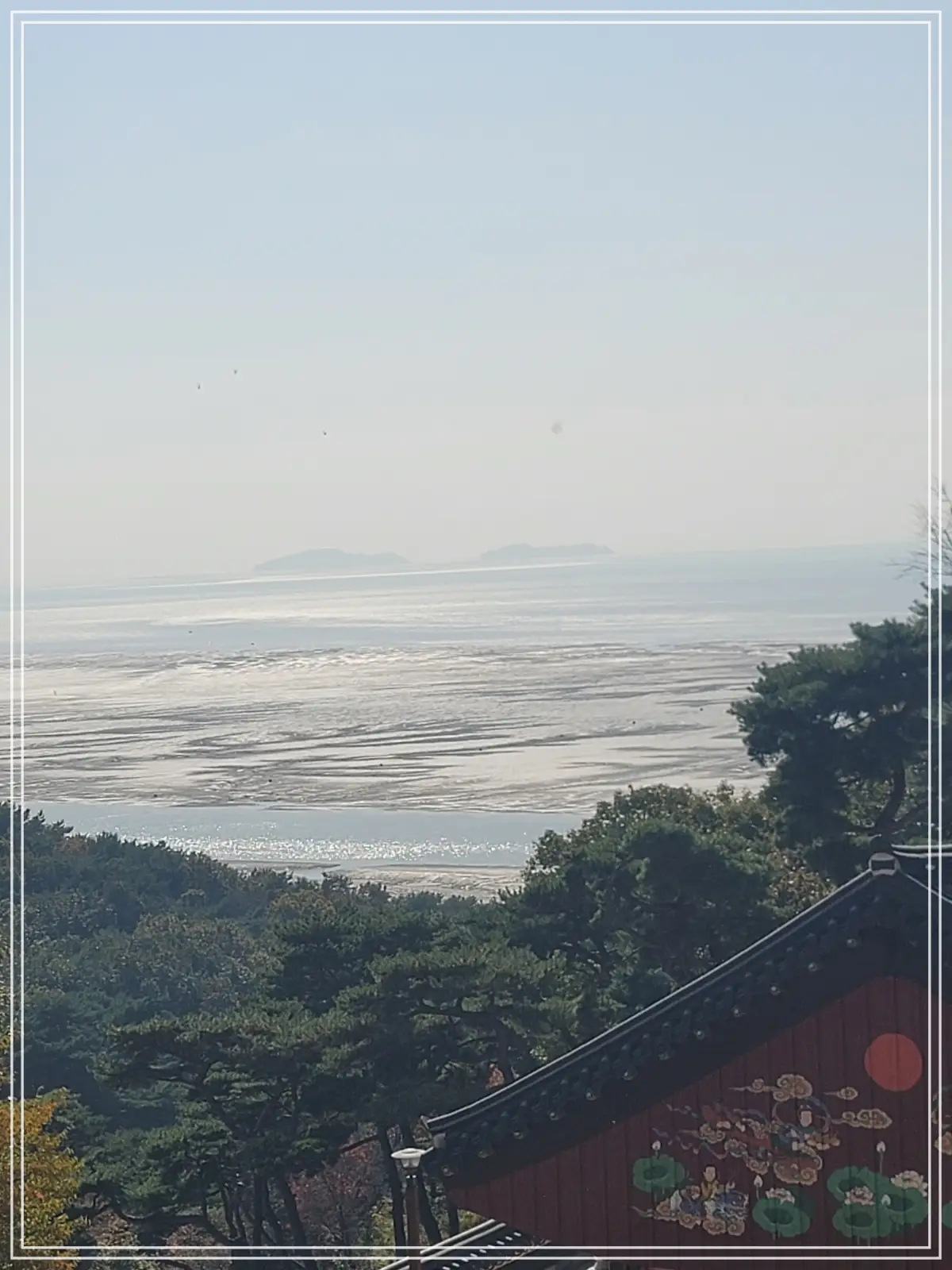 강화도-보문사-오백나한-앞-바다