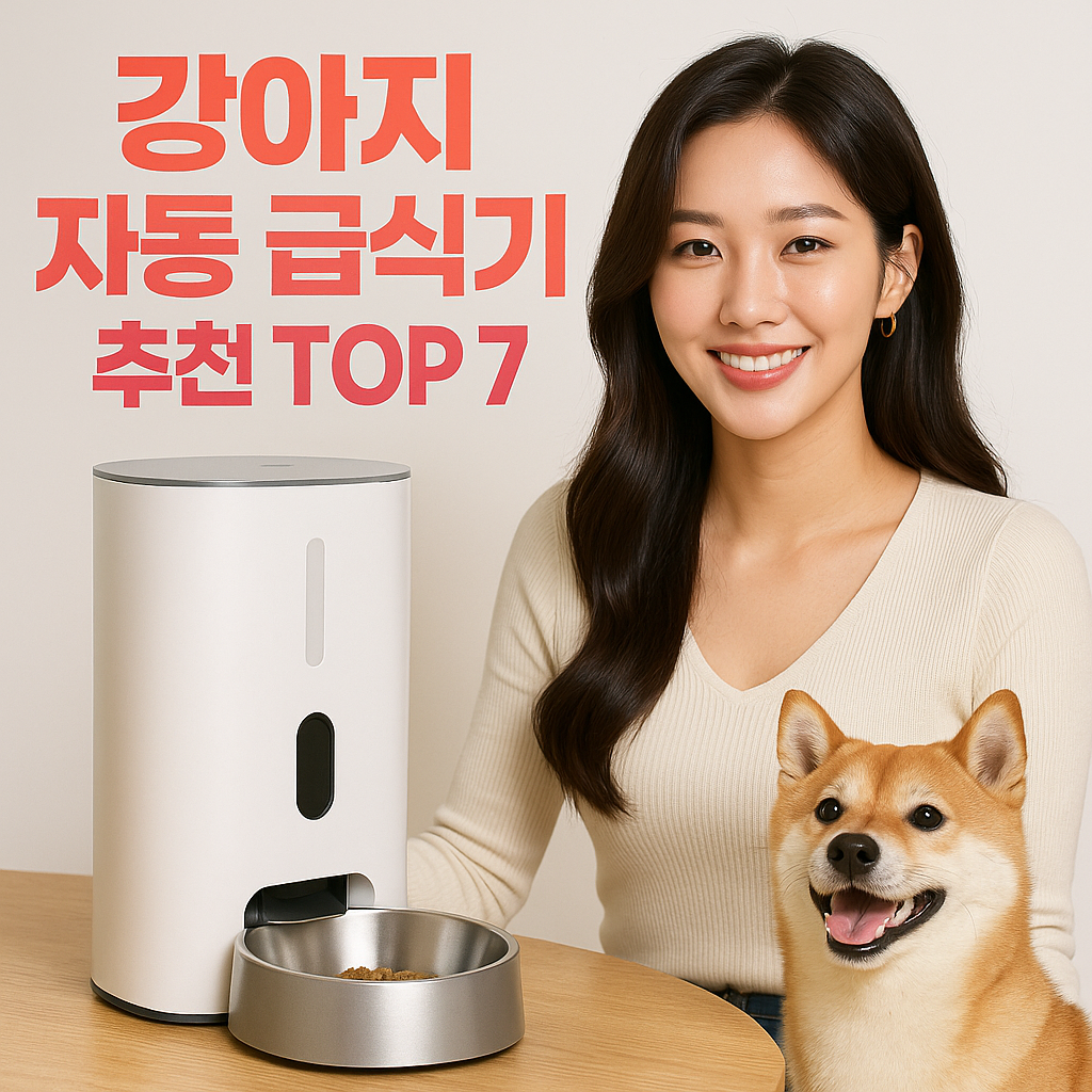 강아지 자동 급식기 추천 TOP 7